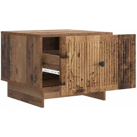 vidaXL Couchtisch Altholz Braun 49 x 50 x 40 cm