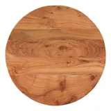 vidaXL Tischplatte Ø50x2,5 cm Rund Massivholz Akazie