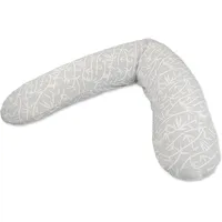Theraline Stillkissen 190 cm Bambus grau