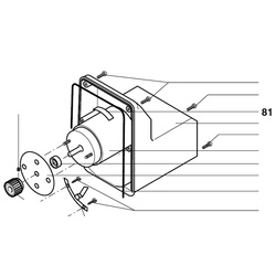 PROXXON 27172-81 Typenschild für Motor für Bandsäge MBS240/e