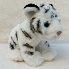 k&m international inc. Wild Republic Cuddlekins Tigerbaby 20 cm Weiß