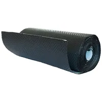 DAPRONA Wandanschlussband 3D 5 m x 39 cm selbstklebend Anthrazit aus Aluminium mit Butyl Klebstoff Dachabdichtung
