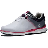 FootJoy Damen Pro|sl Sport Golfschuh, Weiß/Marineblau/Pink, 37.5 EU