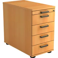 Hammerbacher OTTO Office Line III Standcontainer 43 x 76 x 80 cm braun