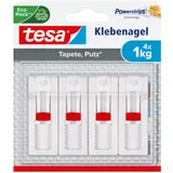 Tesa Powerstrips Klebenägel für max. 1,0 kg, 2,4 x 6,4 cm, 4 St.