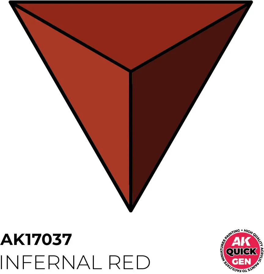 AK QUICK GEN Infernal Red 18ml