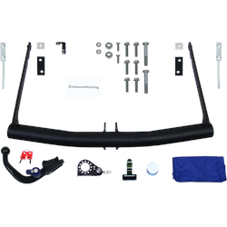 Brink Anhängerkupplung abnehmbar inkl. Trail-Tec E-Satz 13polig & Montage - FORD MONDEO IV Turnier