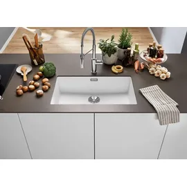 Blanco Subline 700-U anthrazit + Handbetätigung + InFino