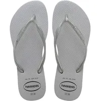 Havaianas Slim Glitter Gloss Flip flops, Eisgrau 25/26 EU