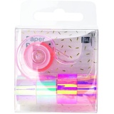 Rico Design Mini Mirror Tapeset, Weiss/pink