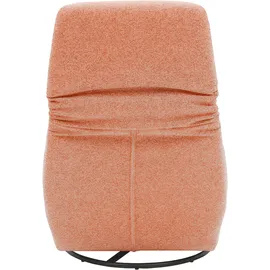 DOMO collection Sessel Sonner 360° drehbar 75 x 90 x 80 cm orange