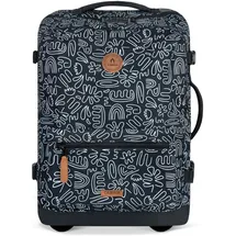 Cabaia Soft Suitcase Essentials Trolley S 2-Rollen 51 cm / 48 l schwarz