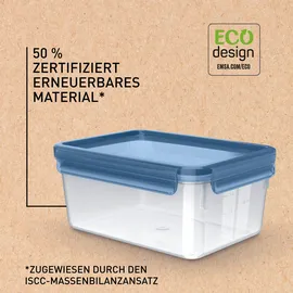 Emsa Frischhaltedose blau 16,3 cm x 22,5 cm x 9,9 cm 2,2 l