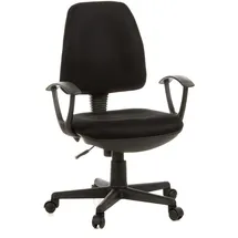 HJH Office CITY 10 Netzstoff Schwarz