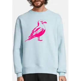 salzhaut Hoodie Breeze Blau XXL