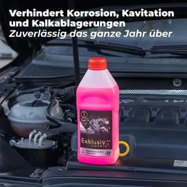 Exklusiv Chemie GmbH Exklusiv Chemie G12+ Kühlerfrostschutz Pink 1 St. 1 l