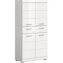 WELLTIME SIENA Midischrank 74 x 141 x 31 cm Weiß