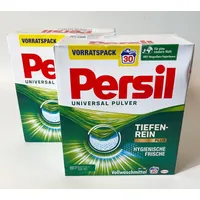 Persil Universal Pulver Waschmittel Tiefenrein plus - 2x 1,95 kg - 2x 30 WL