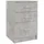 vidaXL Nachtschrank Betongrau 40 x 40 x 63 cm Grau