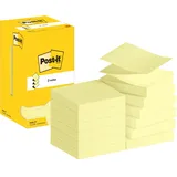 Post-it Z-Notes Haftnotizen R330 gelb, 12 Blöcke