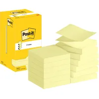 Post-it Z-Notes Haftnotizen R330 gelb, 12 Blöcke