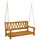 vidaXL Gartenschaukelbank 110 x 56 x 58 cm Braun