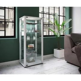 VCM Vitrine Kavisa 50 x 38 x 115 cm Weiß