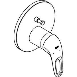 Grohe Eurostyle Fertigmontageset 24049LS3,