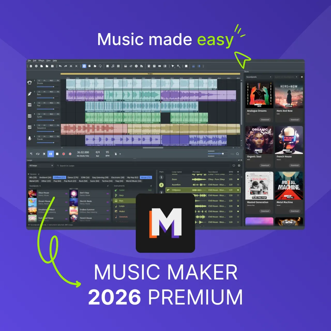 MUSIC MAKER 2026 Premium