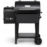 geda grill Smoker Pelletgrill ODIN 65 mit WLAN, offene Flamme, Indirektes Grillen, LxBxH: 110x80x115cm schwarz