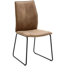 Niehoff Design-Stuhl Mikrofaser grau