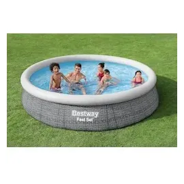 BESTWAY Fast Set 366 x 76 cm rattanpptik
