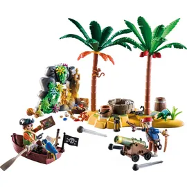 Playmobil Pirates - Piratenschatzinsel mit Skelett