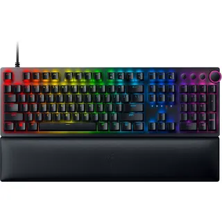 Razer Huntsman V2 Tastatur (lila Switches) - Black