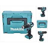 Makita Bohrmaschine + Akkuschrauber, DHP 487 ZJ Akku Schlagbohrschrauber 18 V 40 Nm Brushless + ohne Akku, ohne LadegerÃ