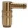 Riegler Temperierkupplung DN 6, Zapfen 9 mm, Absperrventil, Tülle 90°