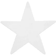 Europalms Dekoobjekt EUROPALMS Silhouette Stern, weiß, 58cm
