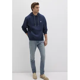 Mavi Hoodie bedruckt Blau/Schwarz XXL