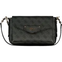 GUESS Eco Brenton Flap Schultertasche - Coal Logo - One Size