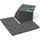 VOUNOT WPC Terrassenfliesen 30 x 30 cm anthrazit