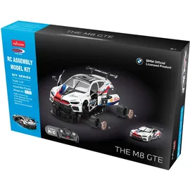 Jamara RC-Auto BMW M8 GTE 1:18 2,4GHz Bausatz weiß