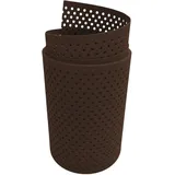 zaun|zu® Sichtschutzzaun PP Premium 2,55 m Braun