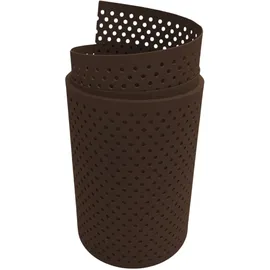 zaun|zu® Sichtschutzzaun PP Premium 2,55 m Braun