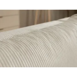 Mirjan24 Ecksofa Merkos Cord, mit Schlaffunktion und Bettkasten, Wohnlandschaft, Bettfunktion L-Form Sofa, Ottomane universell Poso 06)