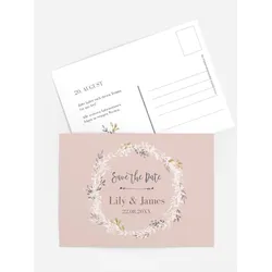 Save the Date Karten selbst gestalten mit Spruch und Fotos im Onlinedesigner bei Meine-Kartenmanufaktur.de