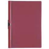 Stylex 20 Cliphefter A4 Klemmhefter Bewerbungsmappe rot