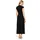 Vera Mont Overall VERA MONT "Damen in 7/8 Länge", Damen, Gr. 34, Normalgrößen, schwarz, Obermaterial: 95% Polyester, 5% Elasthan, figurumspielend, V-Ausschnitt, Overalls Overall, Muster