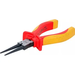 BGS 35886 VDE Rundzange Länge 160mm lange Backen Greifzange Biegezange