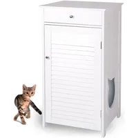wondermake® Katzenschrank XL Weiß