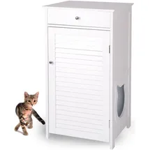 wondermake® Katzenschrank XL Weiß